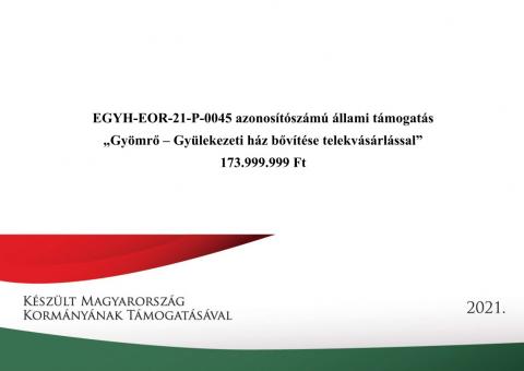 Támogatói tábla